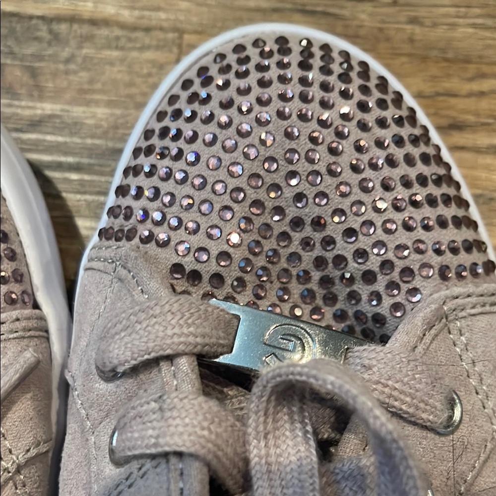 GBG Los Angeles Pink Rhinestone Sneakers